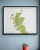 The Scottish Golf Map