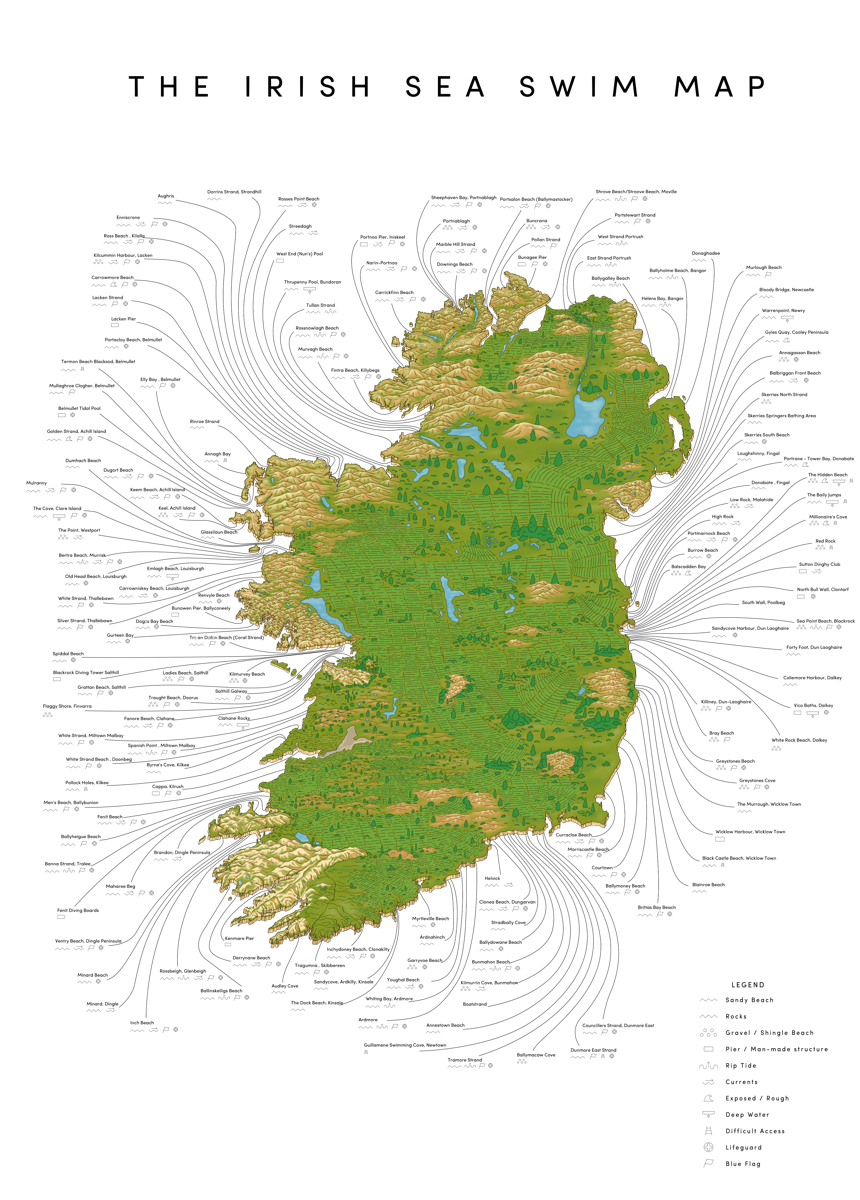 Sea swim map 2