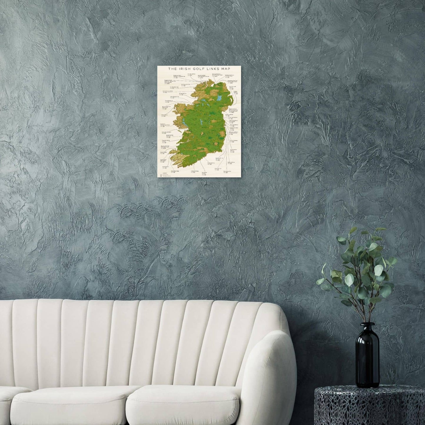 The Irish Golf Links Map