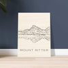 Mount Ritter - Black & White