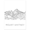 Mount Whitney - Black & White