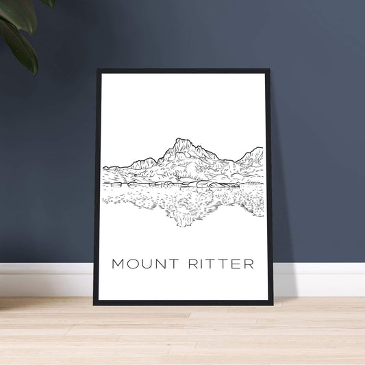 Mount Ritter - Black & White