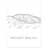 Mount Baldy - Black & White