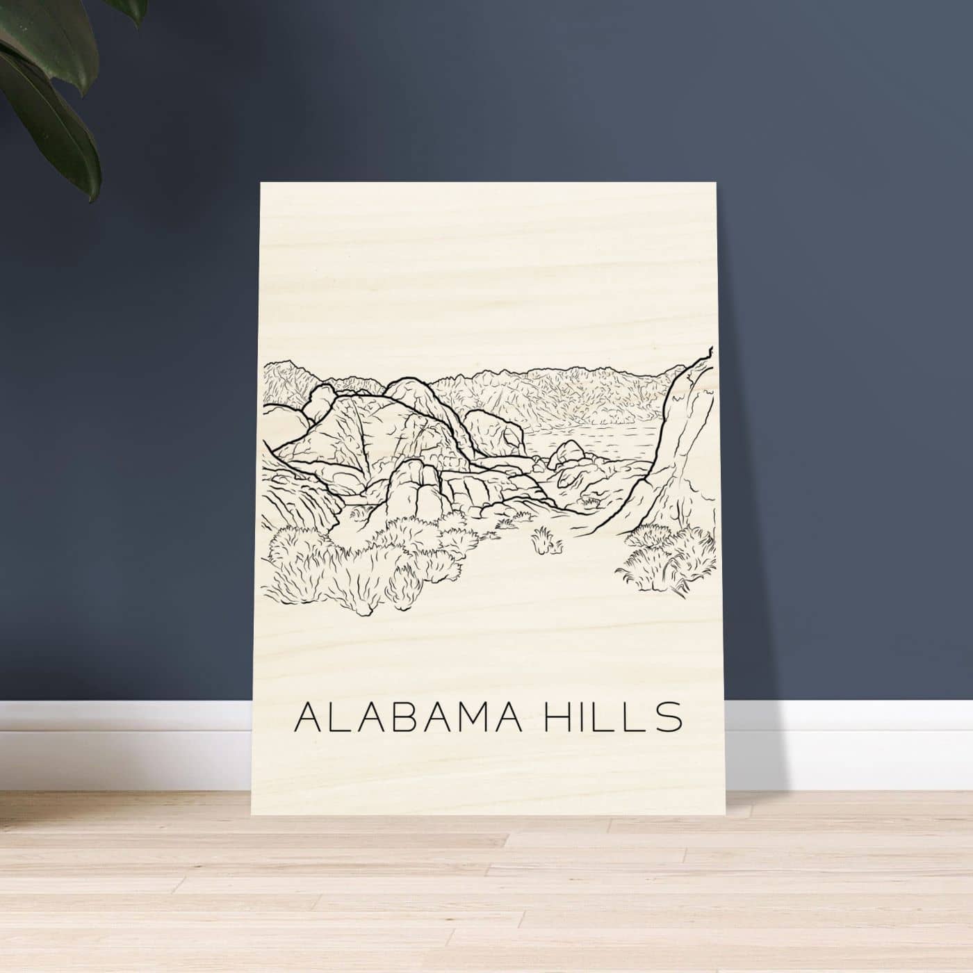 Alabama Hills - Black & White