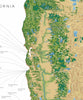 The California Golf Map