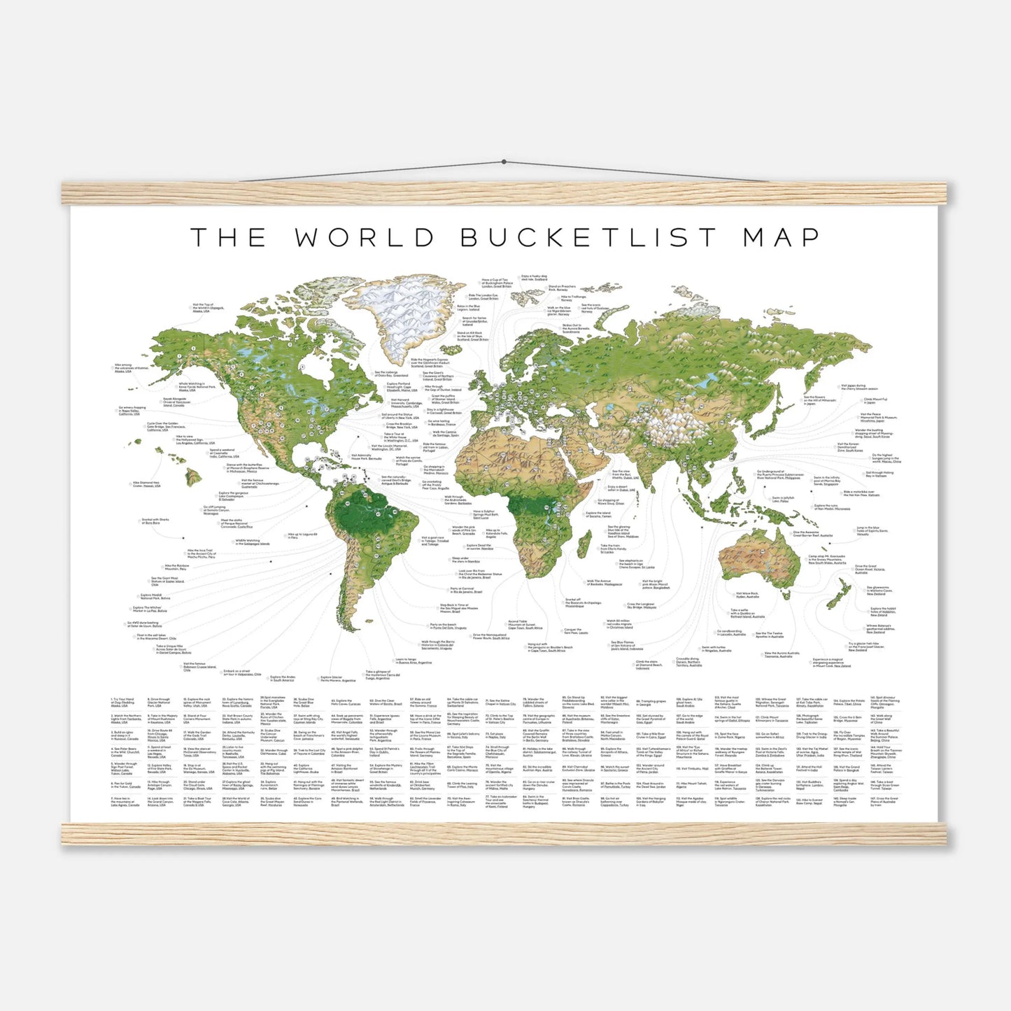 The World Bucketlist Map