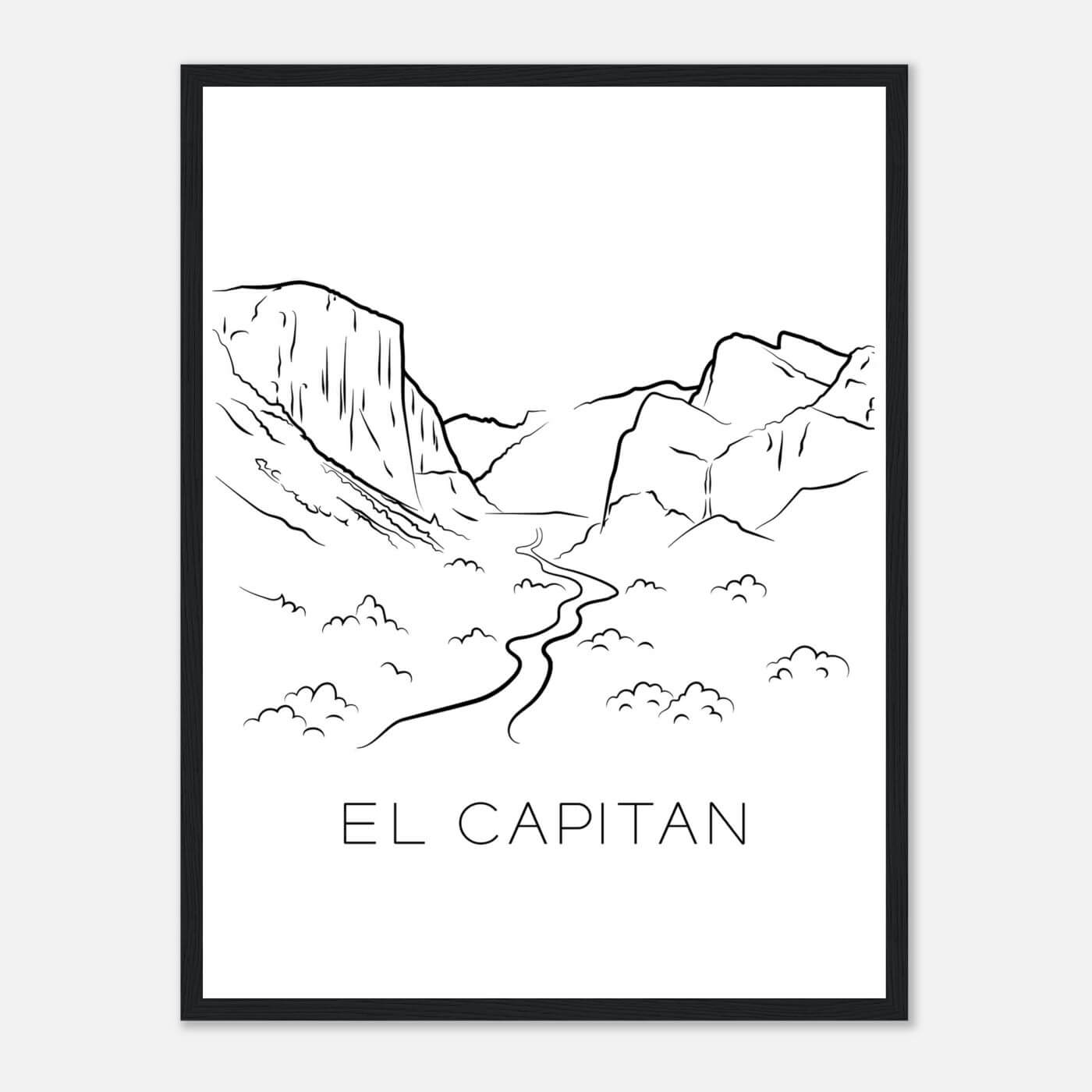 El Capitan - Black & White