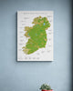 Custom Irish Golf Trip Map