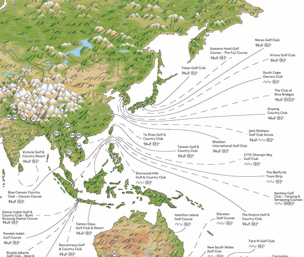 The World Golf Map – Malin & Mizen