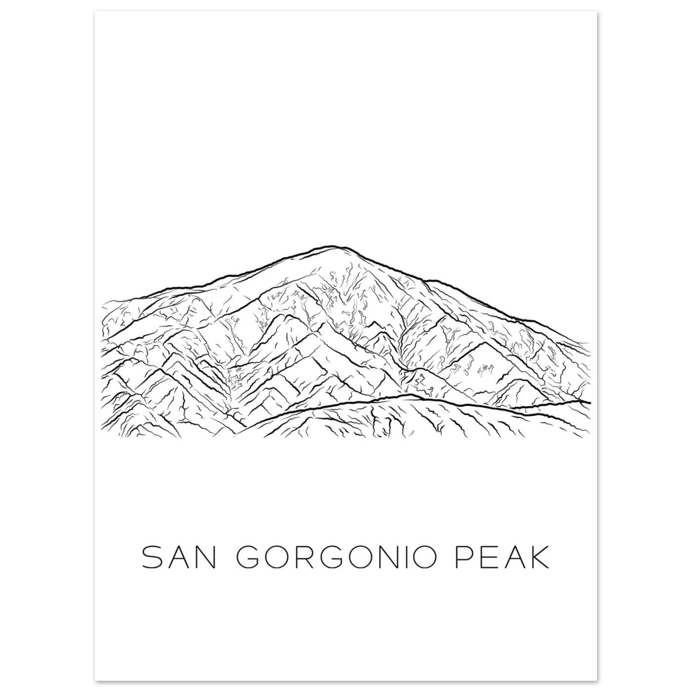 San Gorgonio - Black & White
