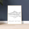 Mount Ritter - Black & White