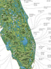 The Florida Golf Map