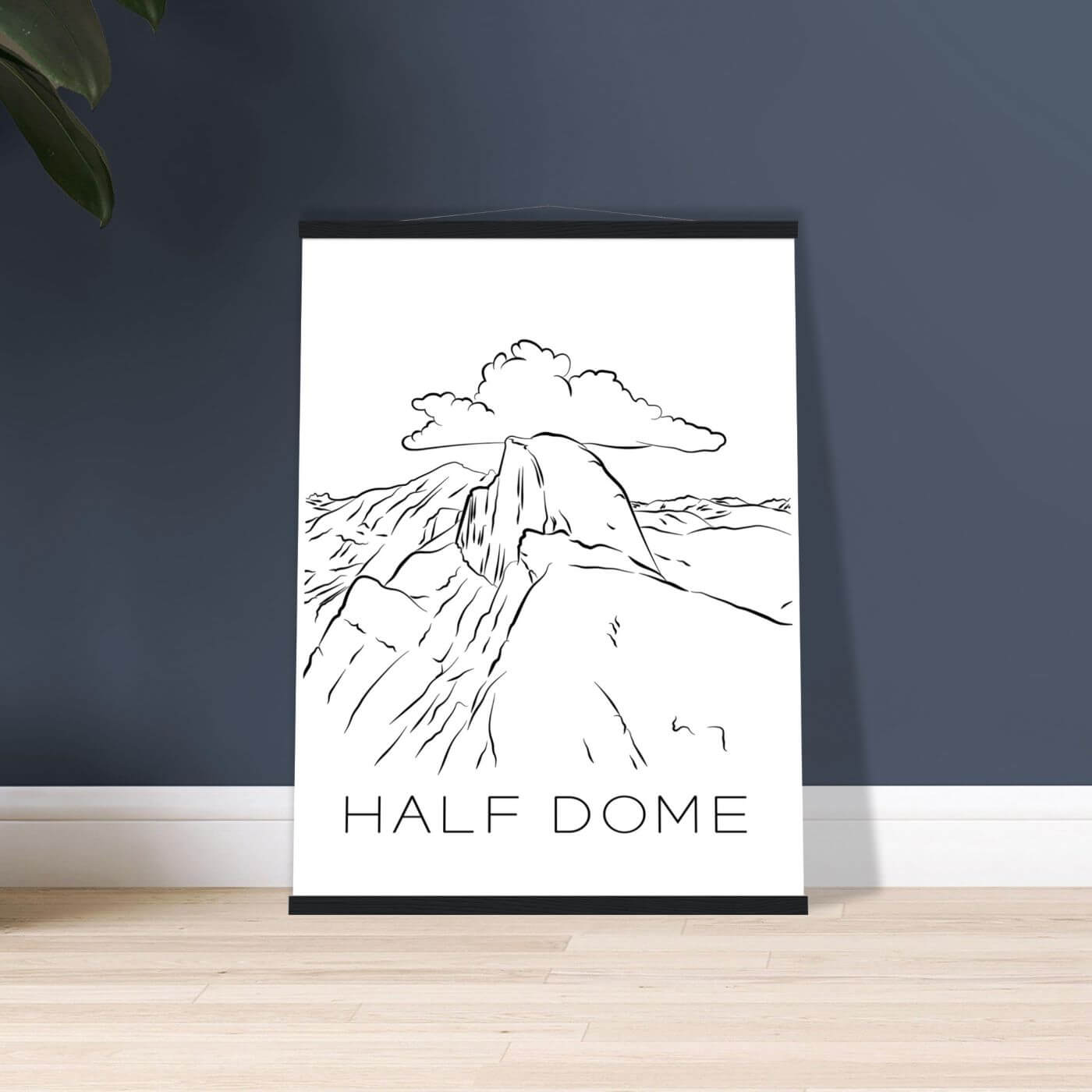 Half Dome - Black & White