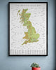 The British Golf Map