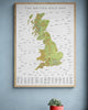 The British Golf Map