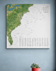 The US East Coast Golf Map