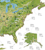 The US National Parks Map