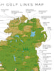 The Irish Golf Links Map