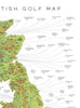 The British Golf Map