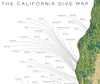 The California Dive Map