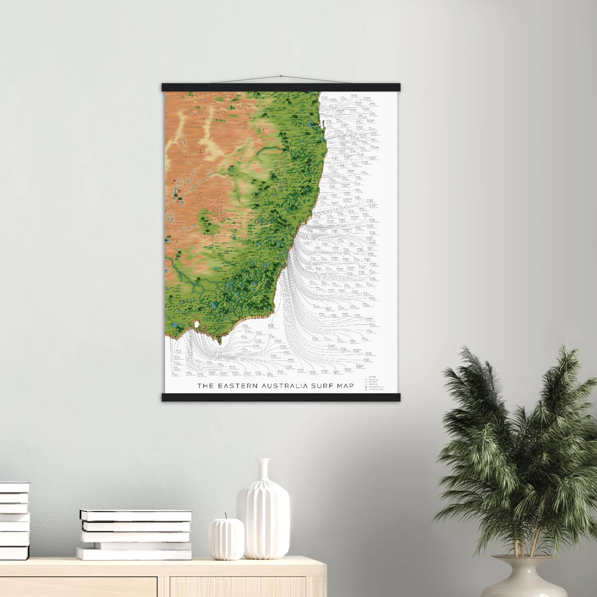 The Eastern Australia Surf Map