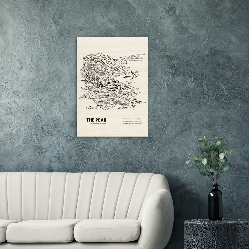 The Peak - Bundoran, Ireland - Wall Print