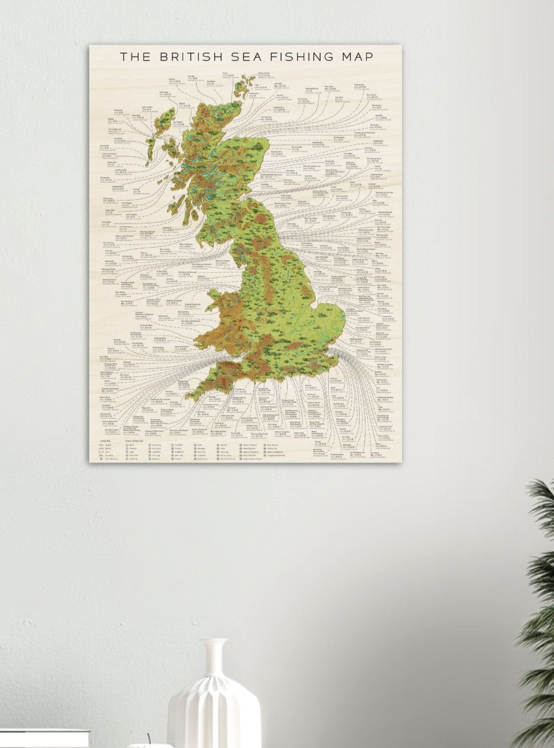 The British Sea Fishing Map