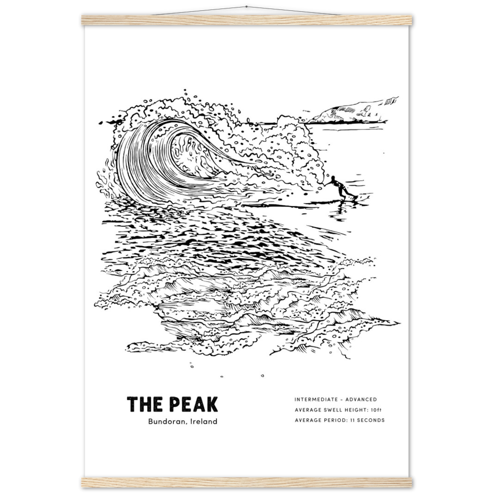 The Peak - Bundoran, Ireland - Wall Print
