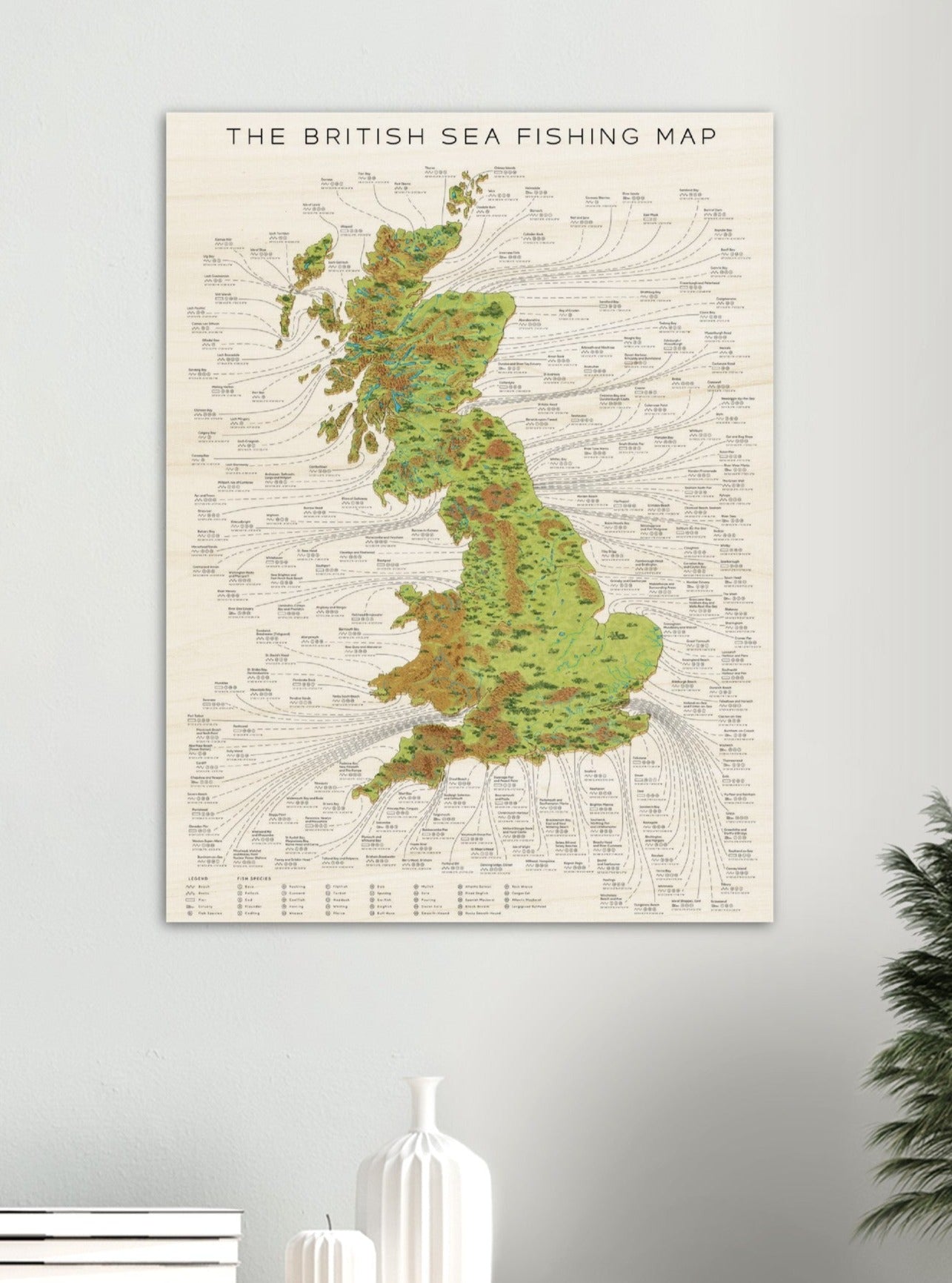 The British Sea Fishing Map