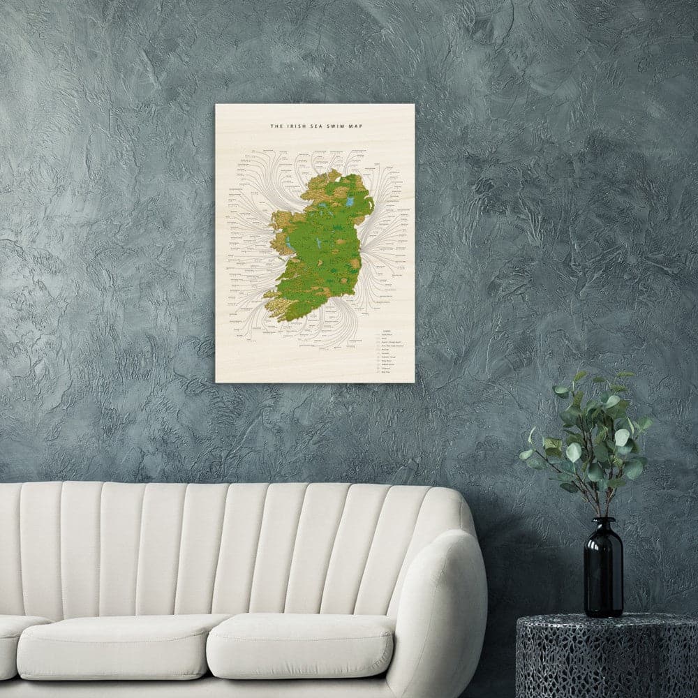 The Irish Sea Swim Map (1st Edition)
